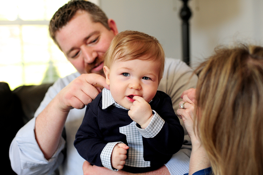 relaxed family photos