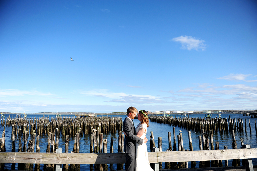 portland waterfront wedding
