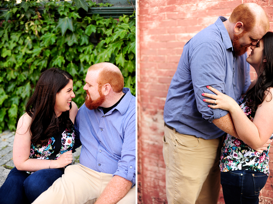 cute engagement session