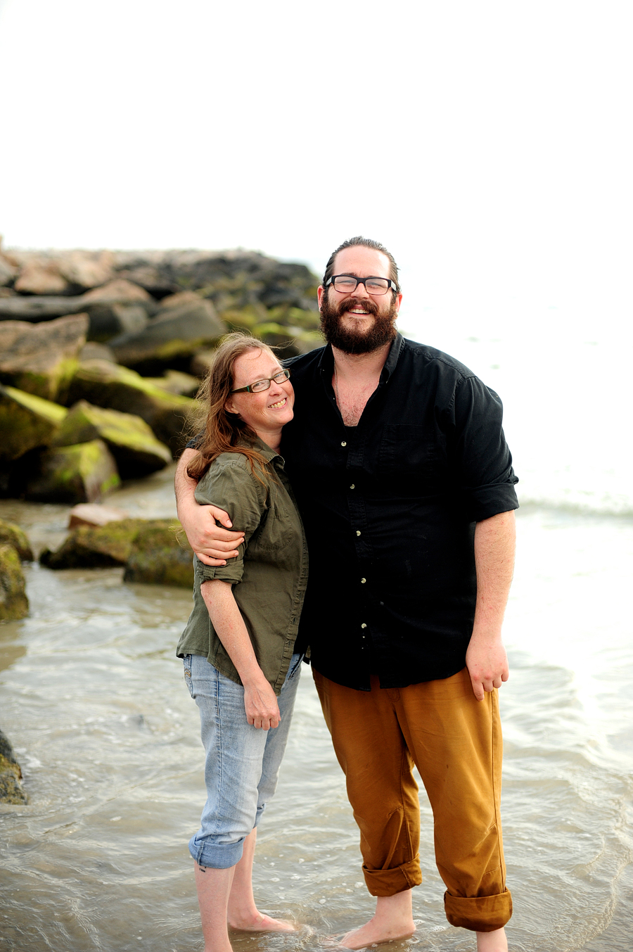 couple portrait in jerusalem, rhode island