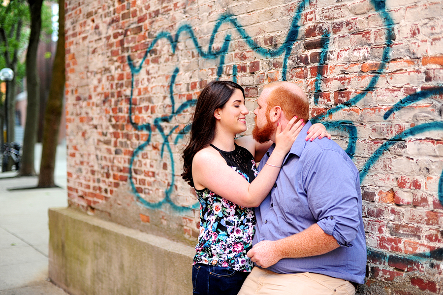 cute, casual engagement photos