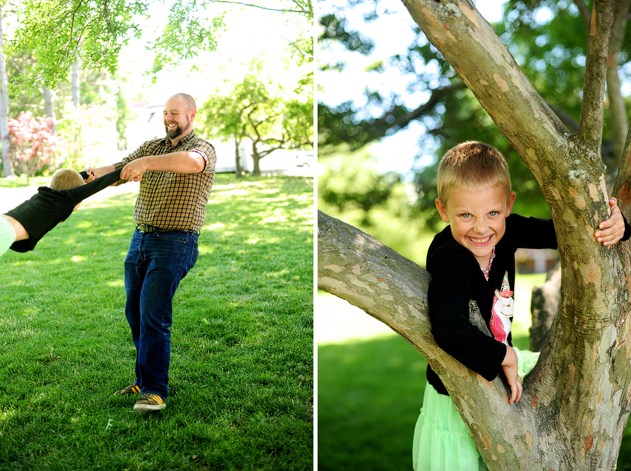 fun waterfront park family photos