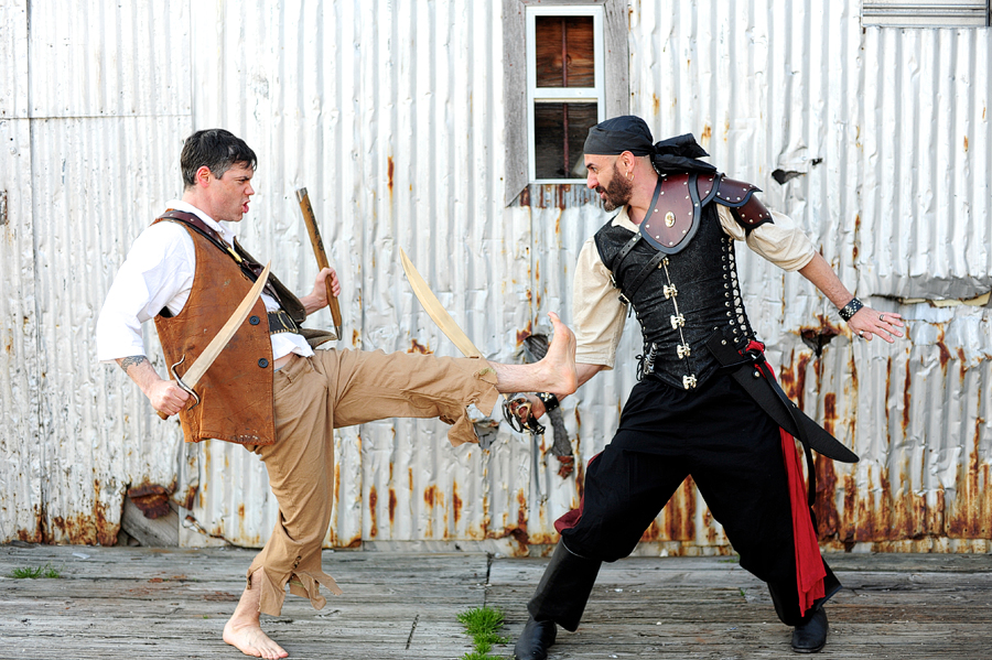 pirate sword fight