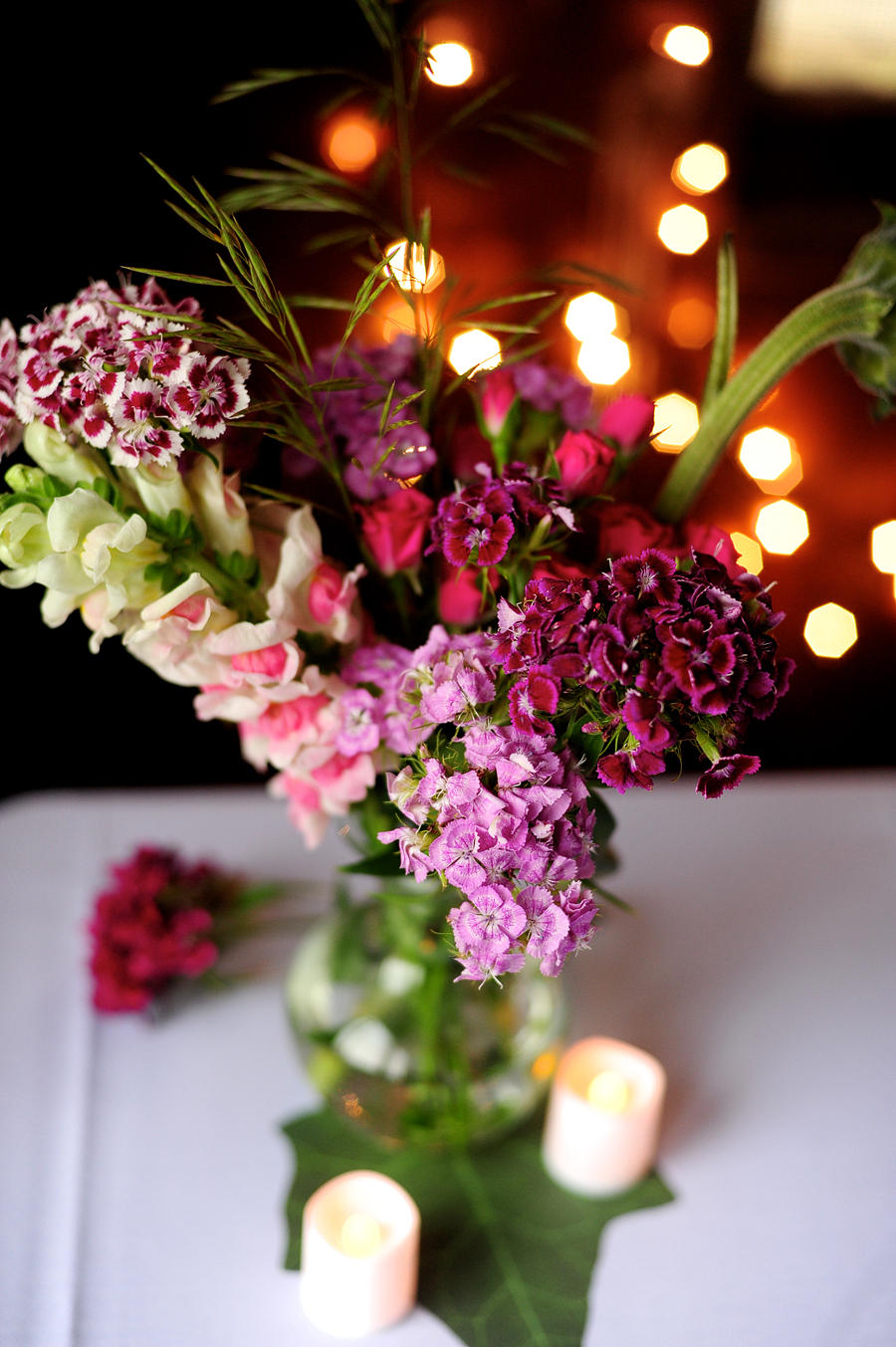 colorful wedding flowers