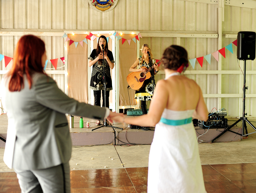 brides dancing for the nields