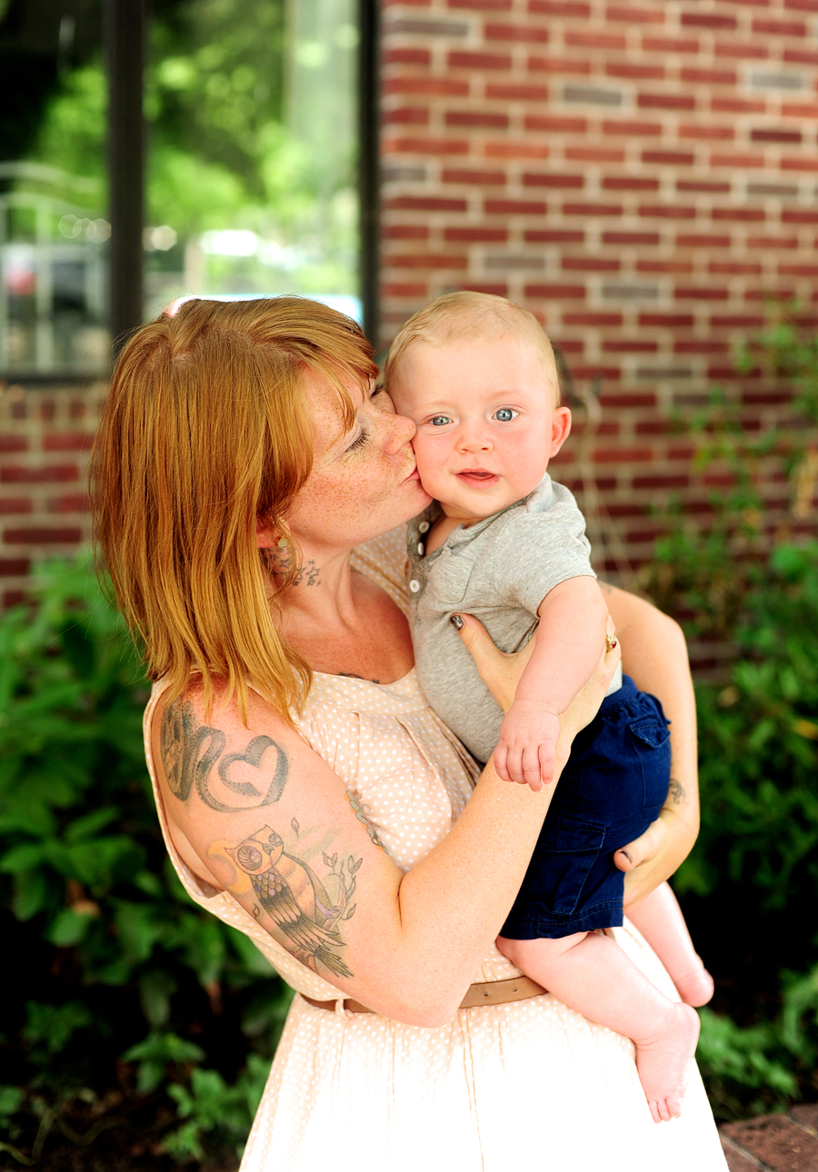 mother and son photos in portland, maine