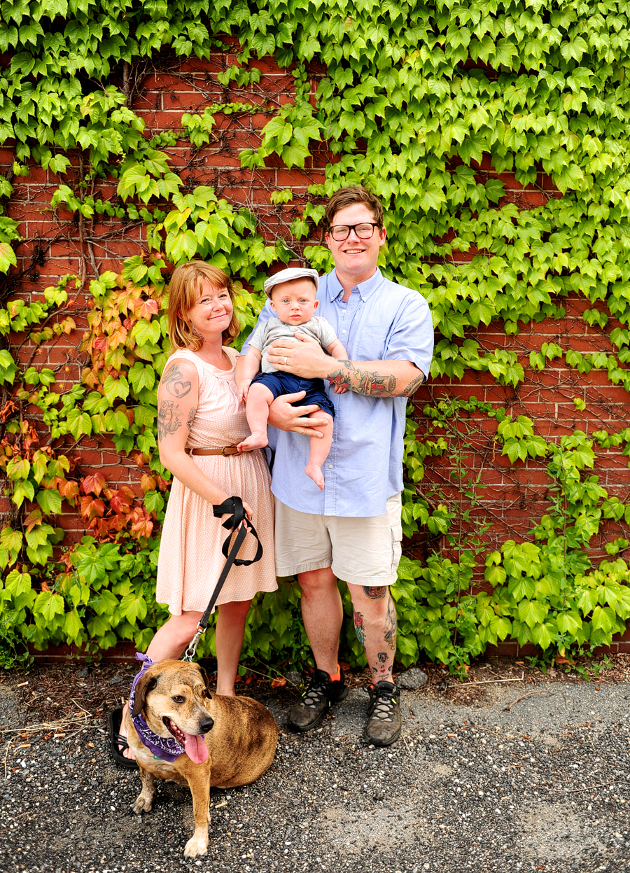 family photos in portland, maine's west end
