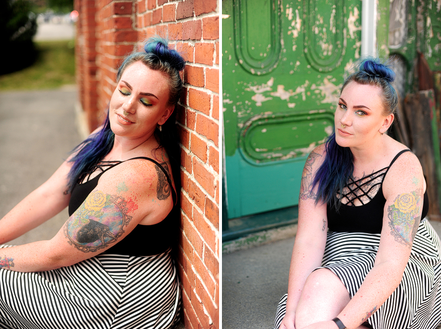 casual modeling portraits in portland, maine