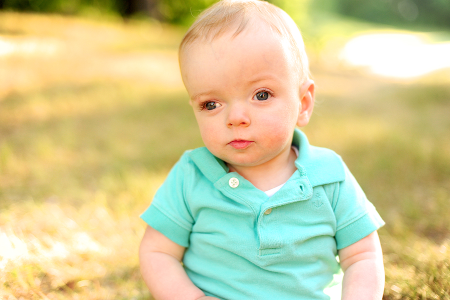 sunset baby photos in acton, maine