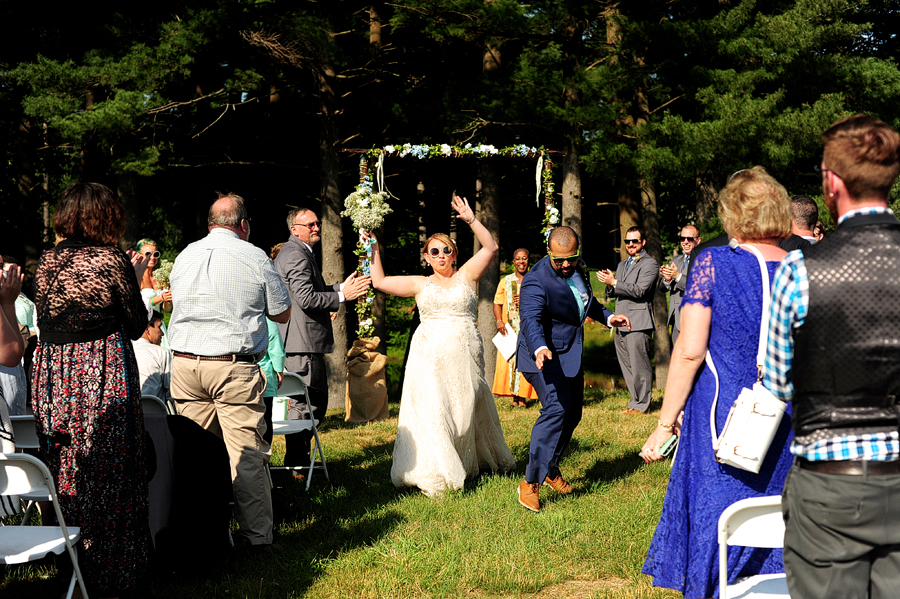 smolak farms wedding ceremony