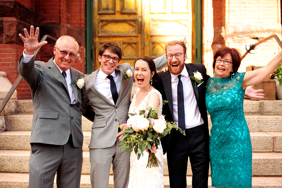 fun wedding photos in portland, maine