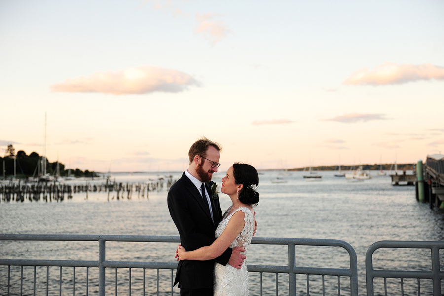 portland, maine wedding by the ocean