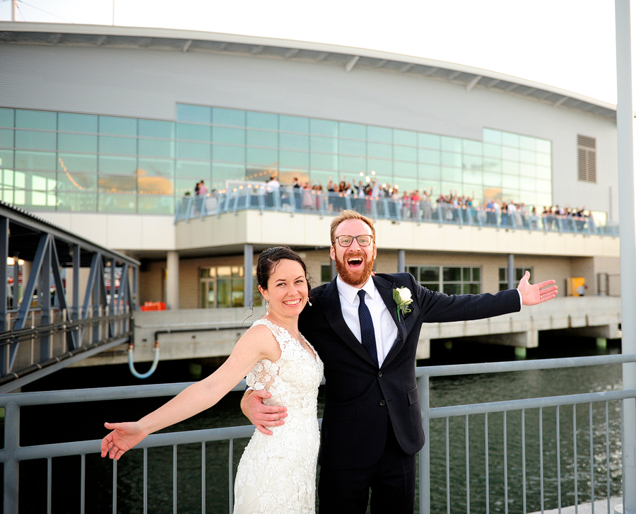 wedding at portland's ocean gateway