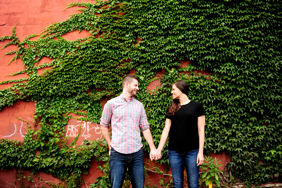 downtown portland, maine engagement photos