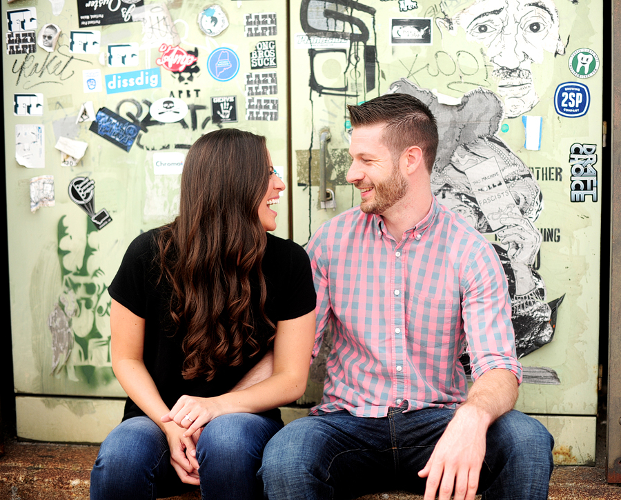 downtown portland, maine engagement photos