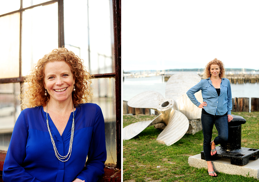 portland waterfront head shots