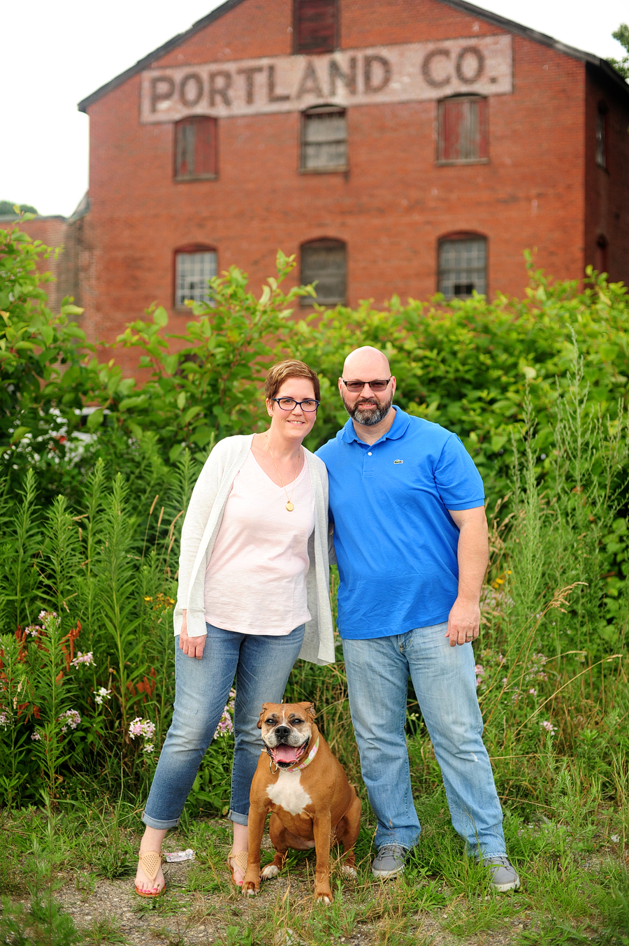 dog session in portland, maine