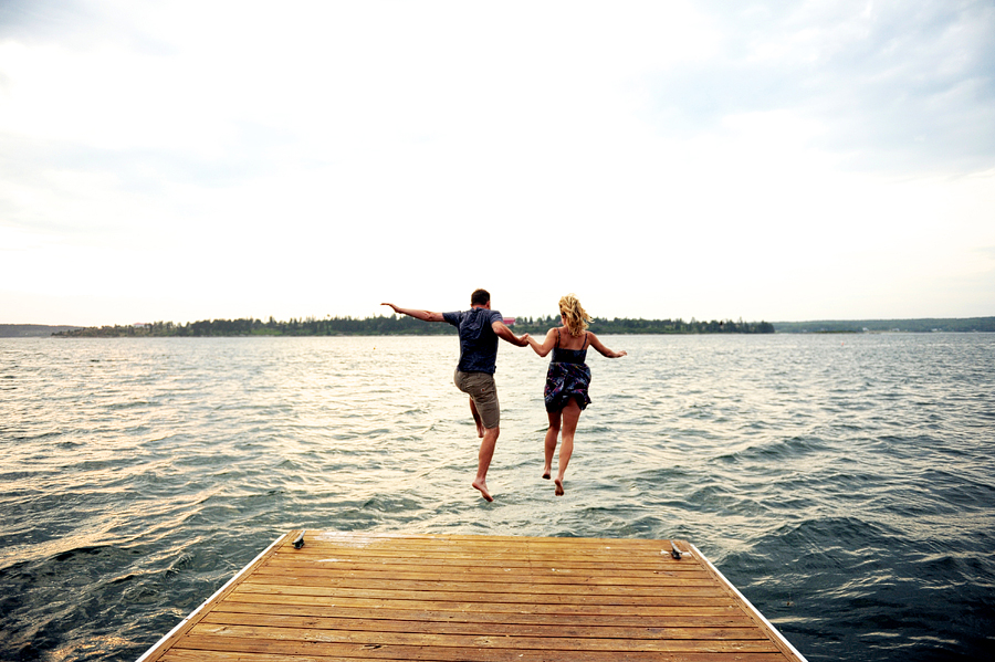 offbeat engagement session