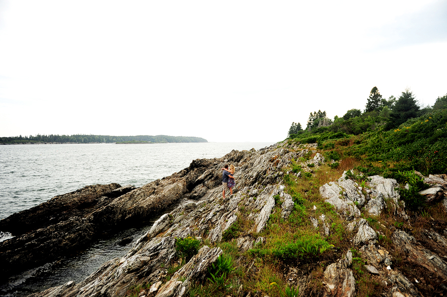 rocks on cliff island maine