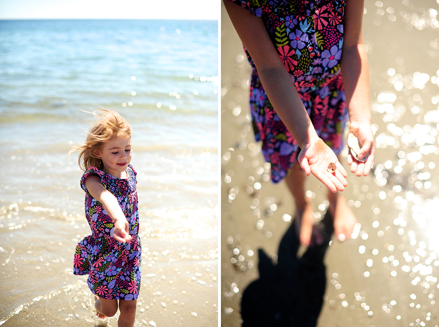 beach family photos in maine