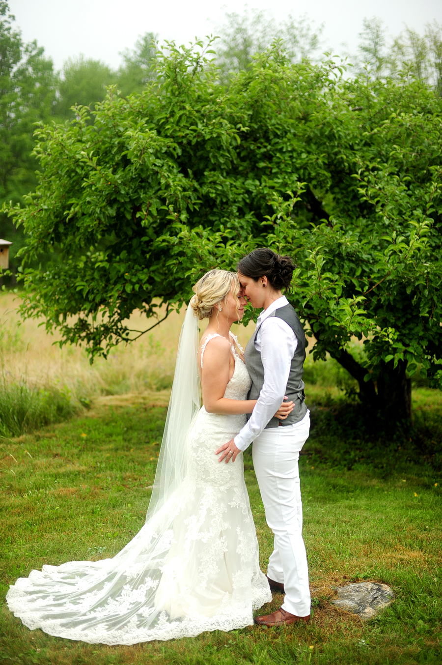 farm wedding in wolfeboro, new hampshire