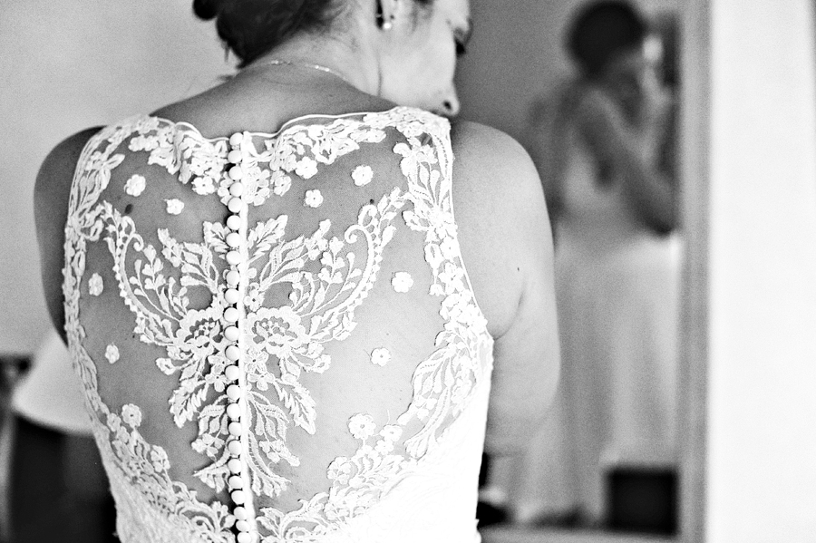 wedding dress details