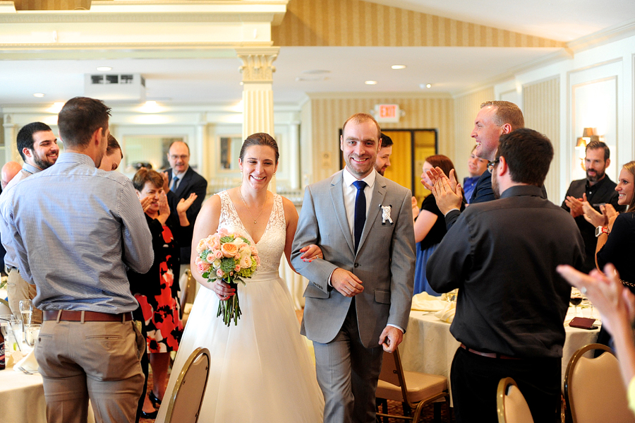 wedding introduction at the margate resort