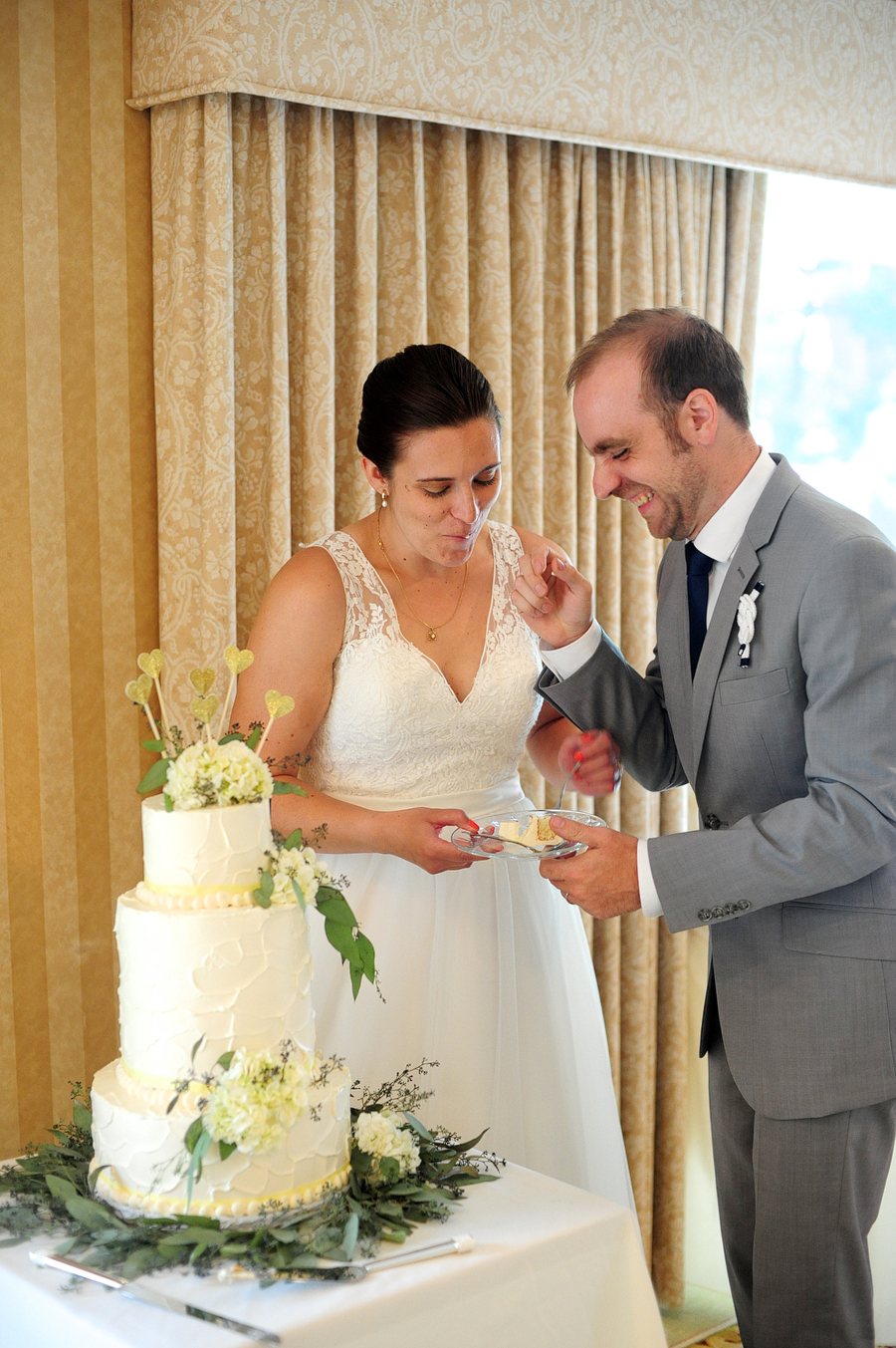 cake cutting at the margate resort