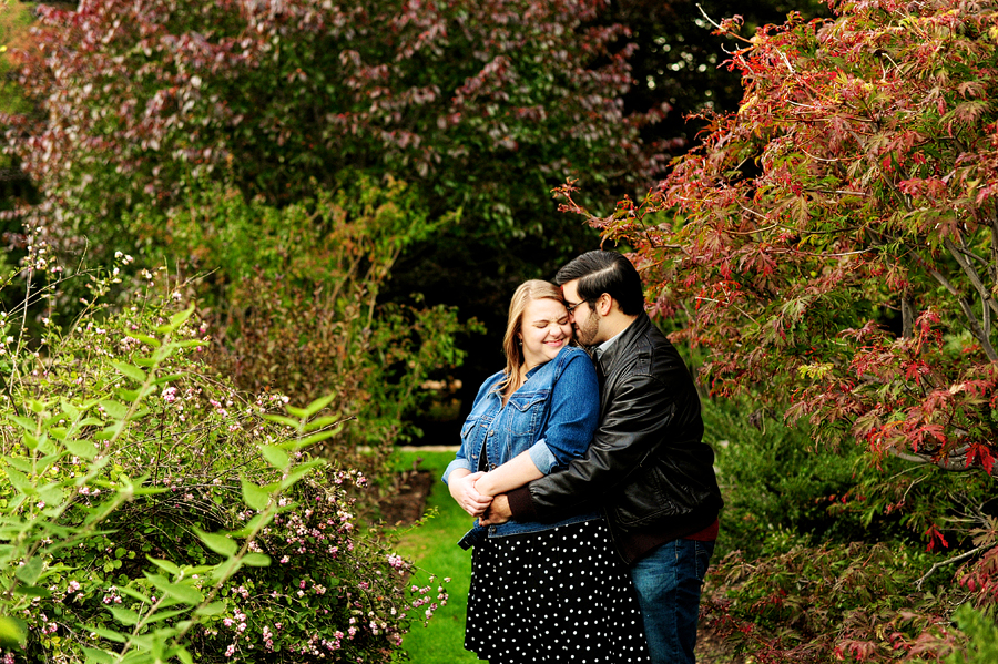 arnold arboretum engagement photos