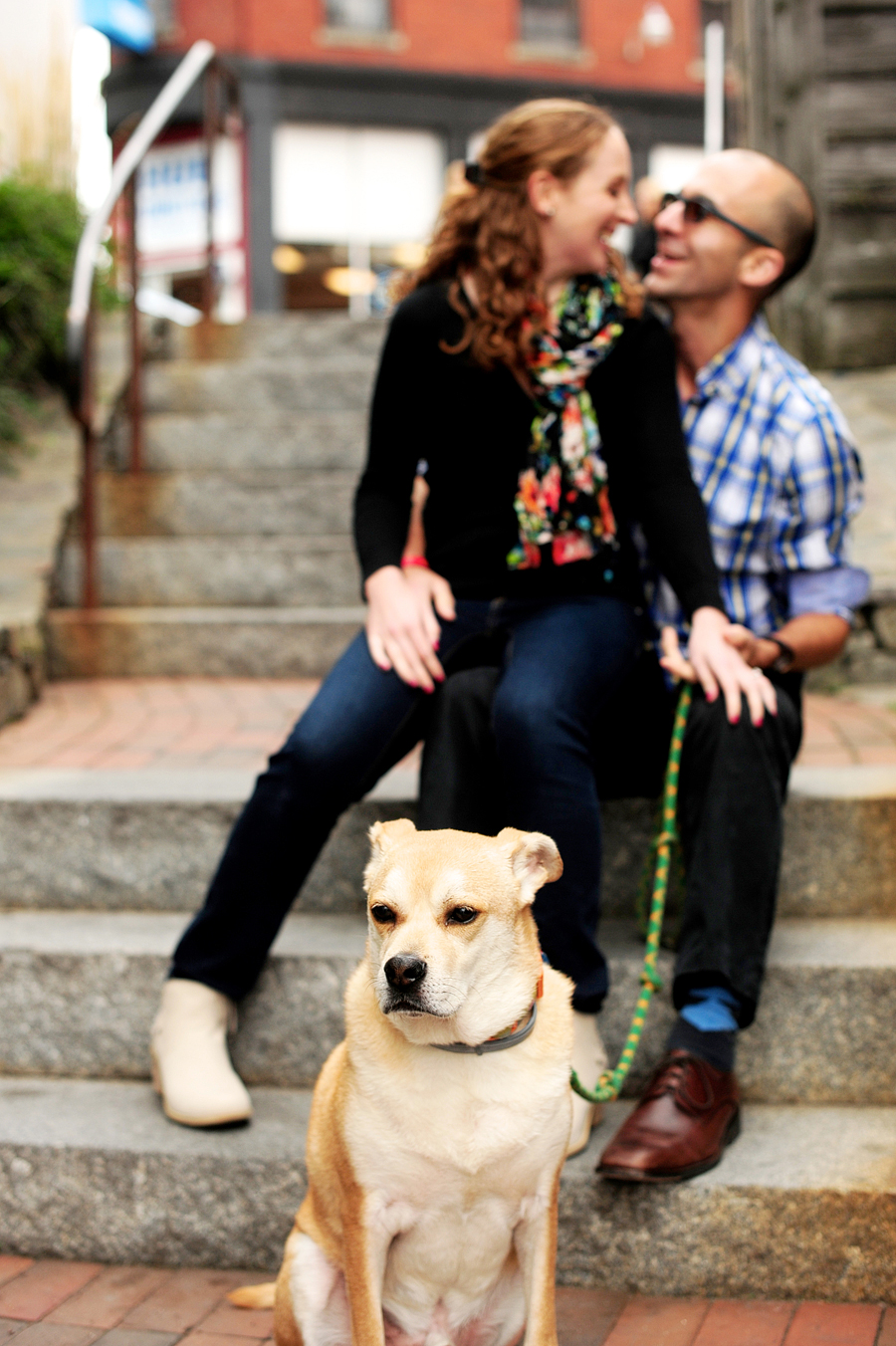 portland, maine engagement photos