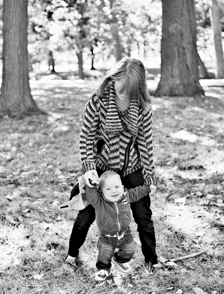 mother and baby in portland, maine