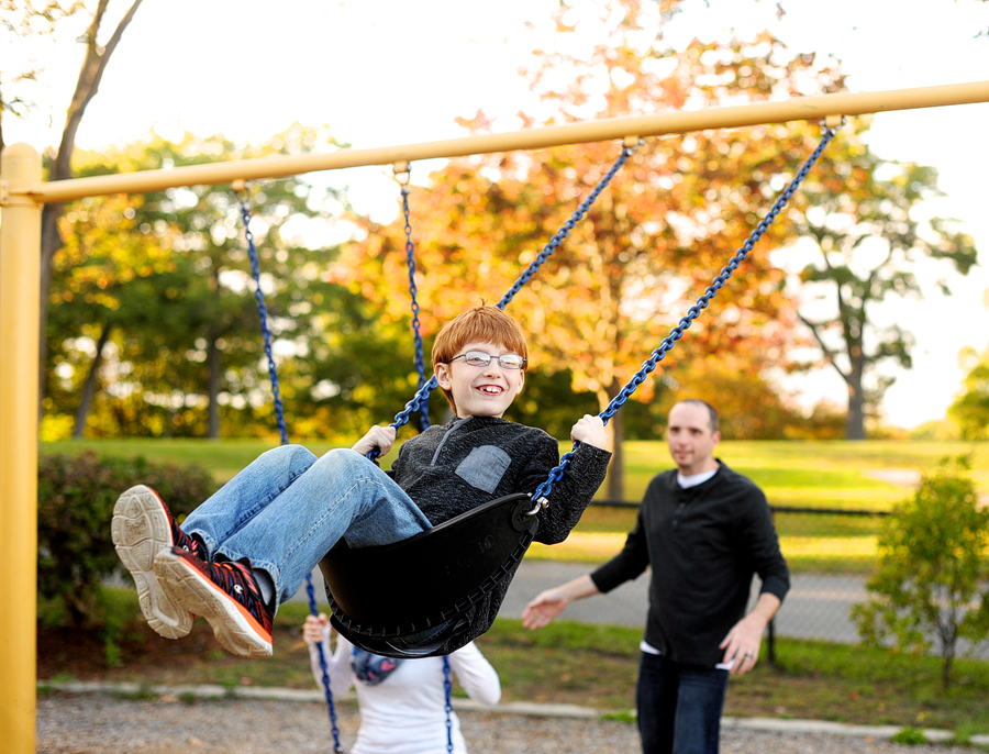 fall family session in cape elizabeth