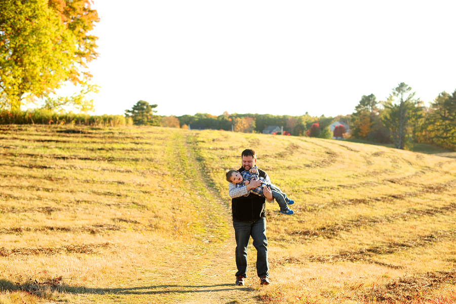 fun family photos in southern maine