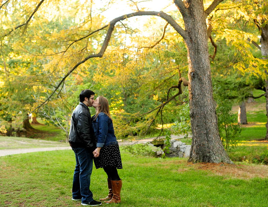 boston engagement session