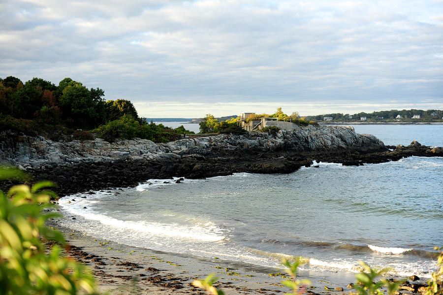 fort williams park in cape elizabeth, maine