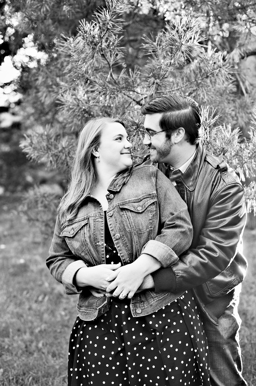 arnold arboretum engagement photos