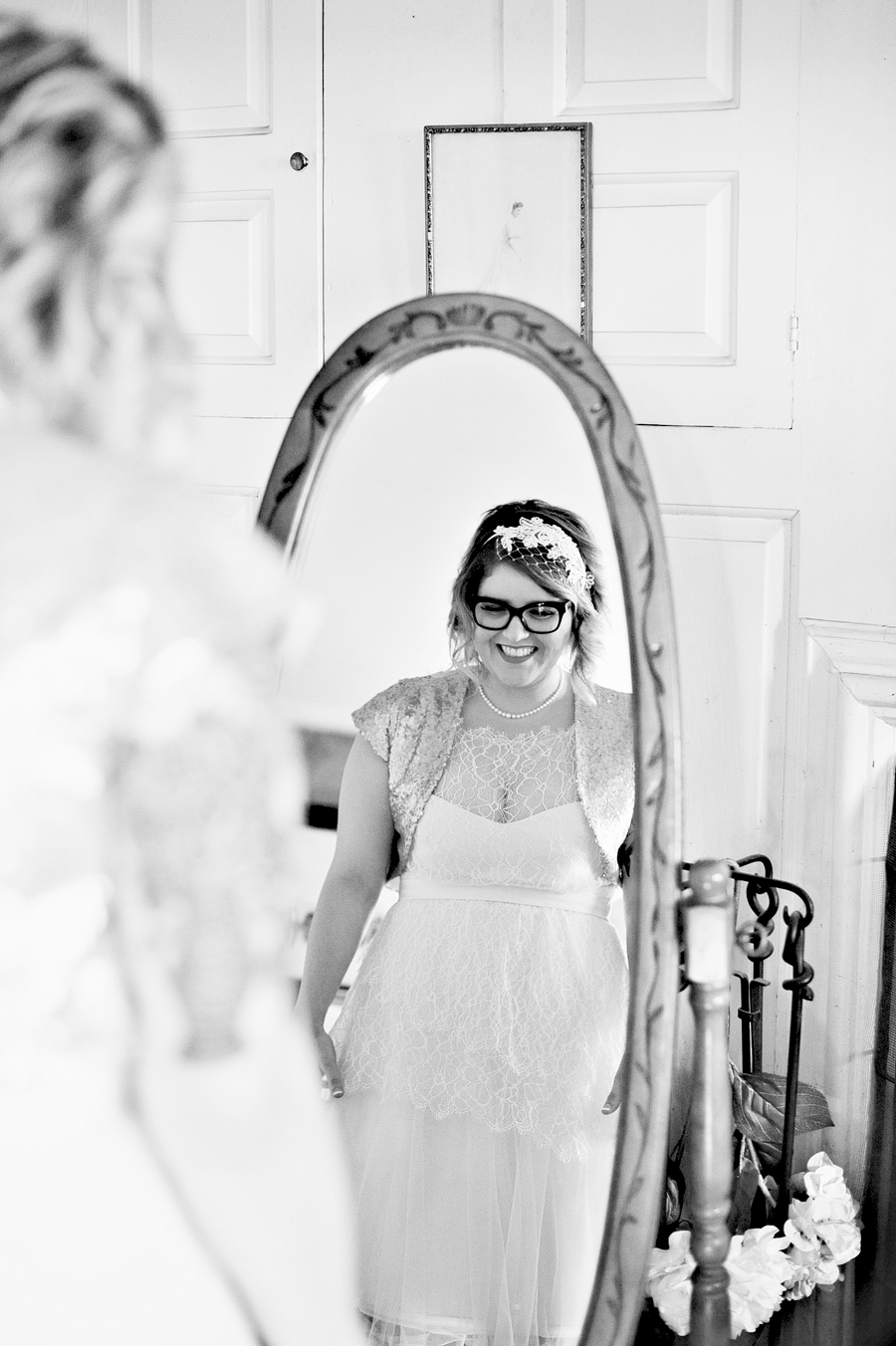 bride getting ready