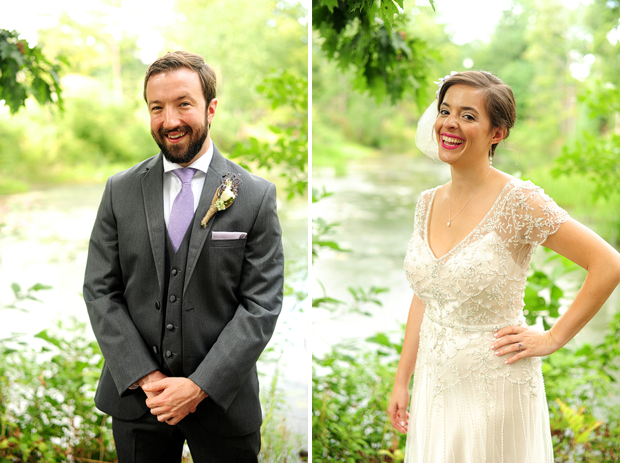 bride and groom portraits