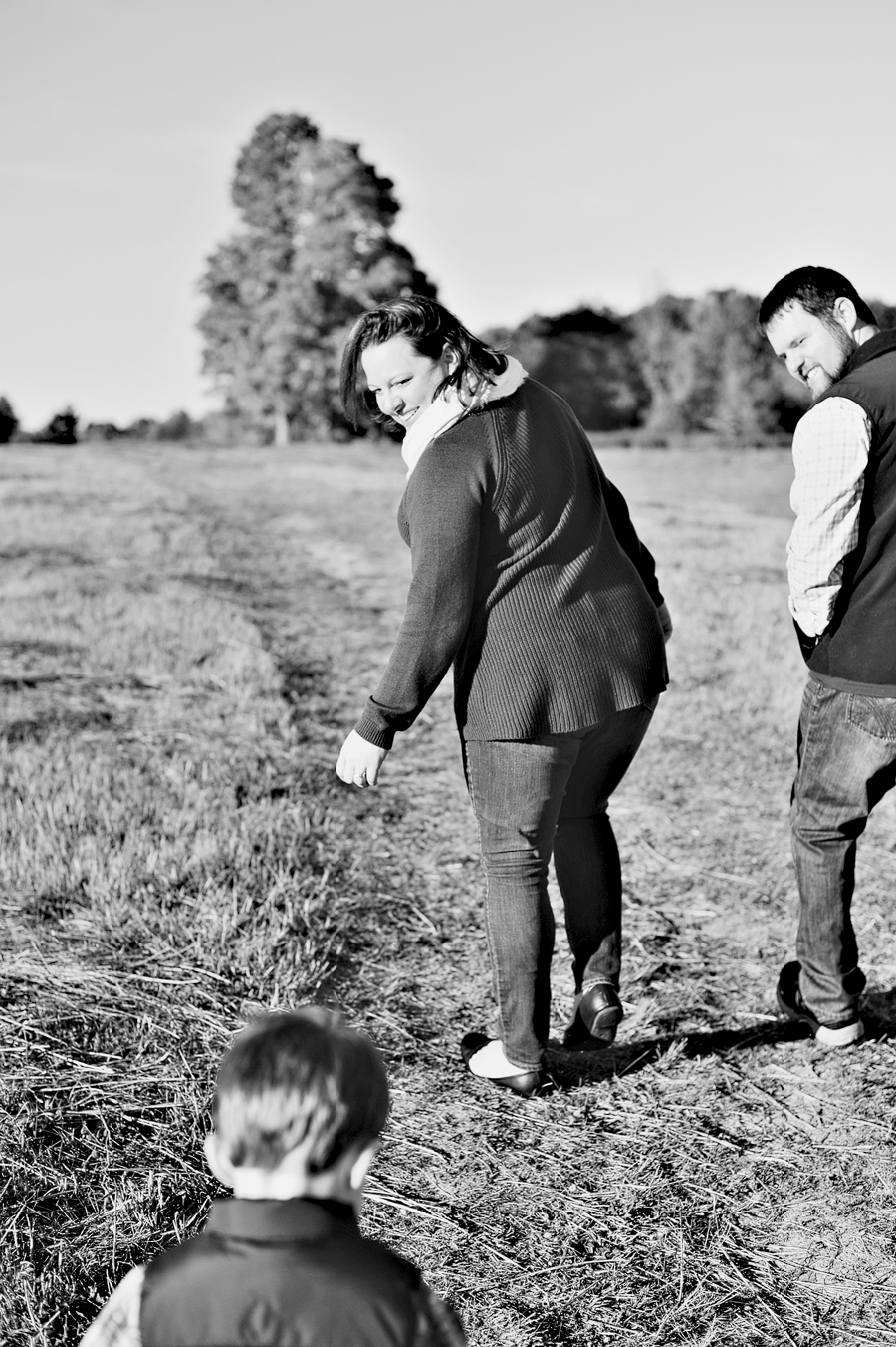 family photos in rural maine