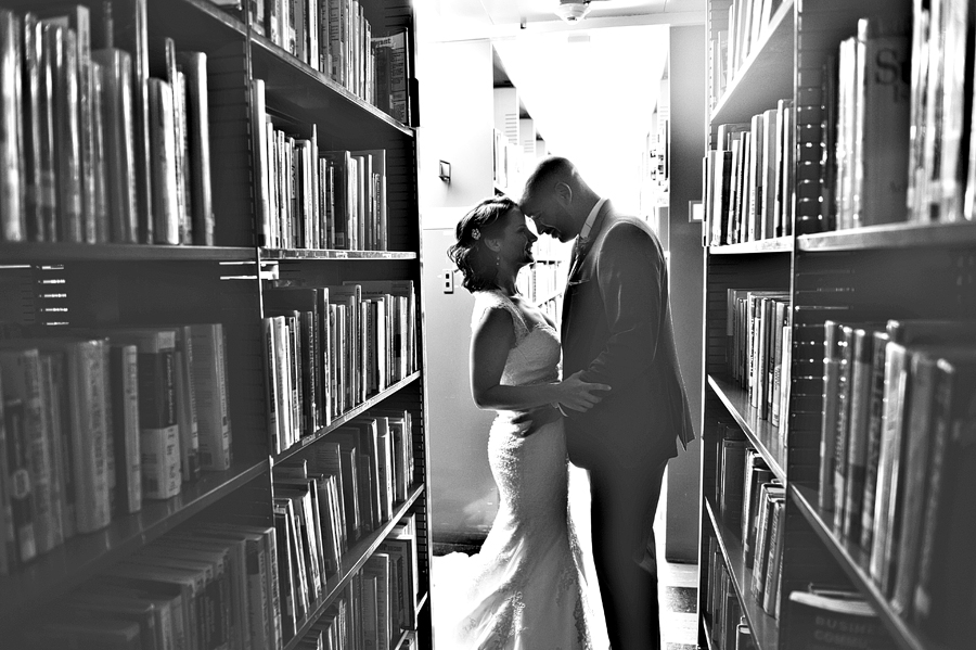 wedding at the providence public library