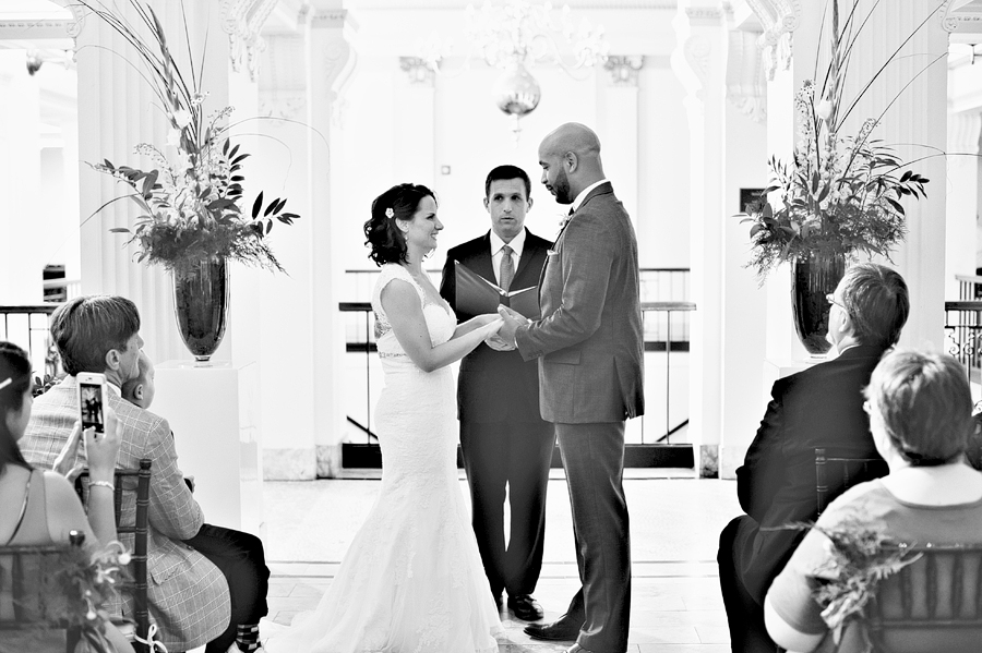 public library wedding