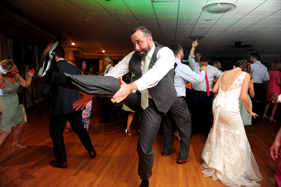 fun wedding dancing