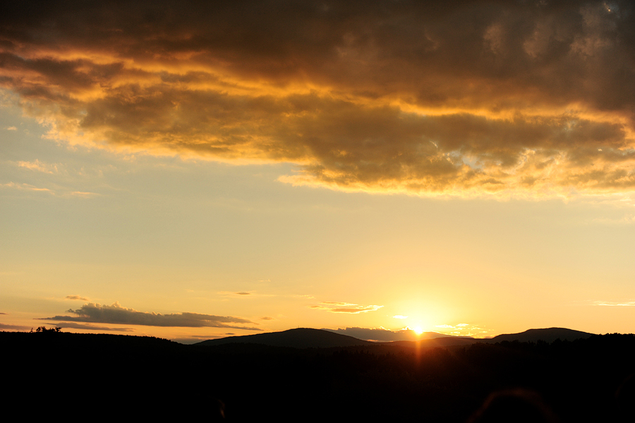 sunset at curtis farm