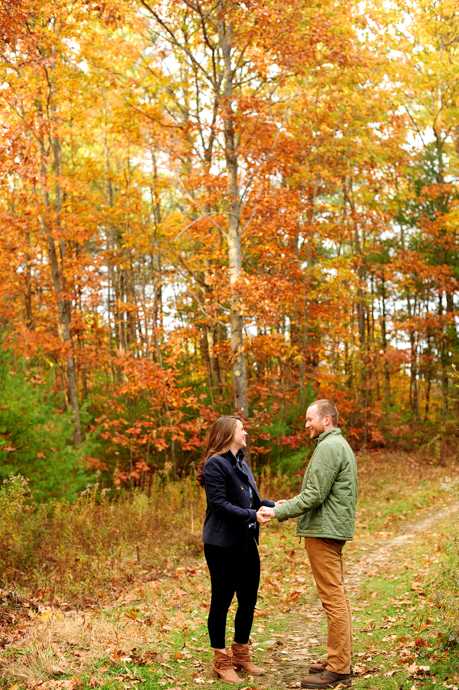 fuller farm engagement photos