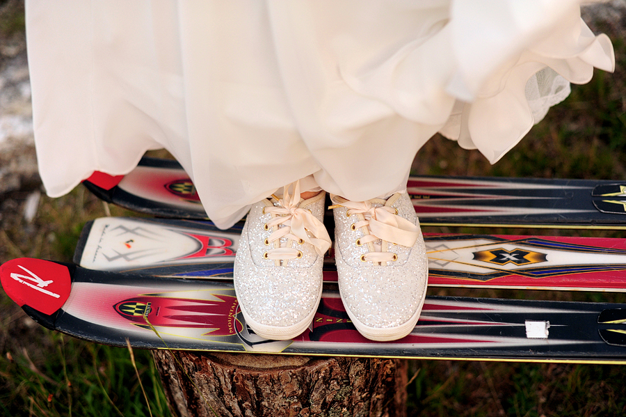 sparkly wedding shoes