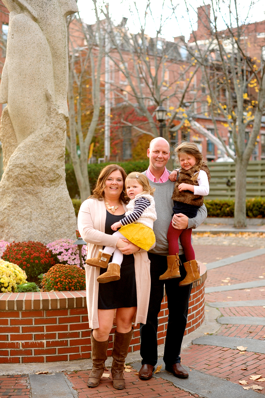 downtown portland family session