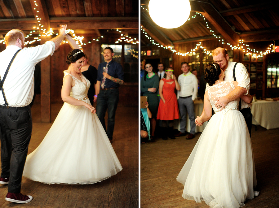 first dance at camp wing