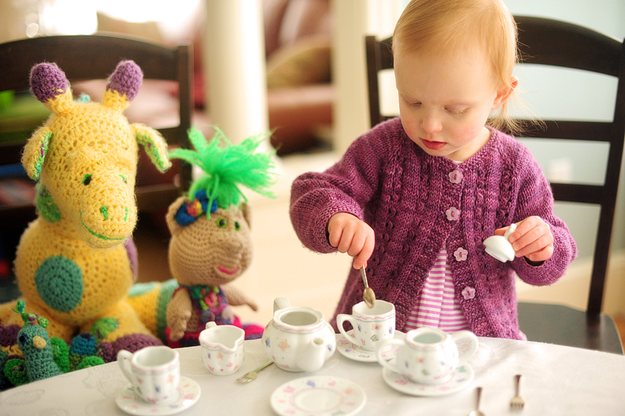 tea party family session