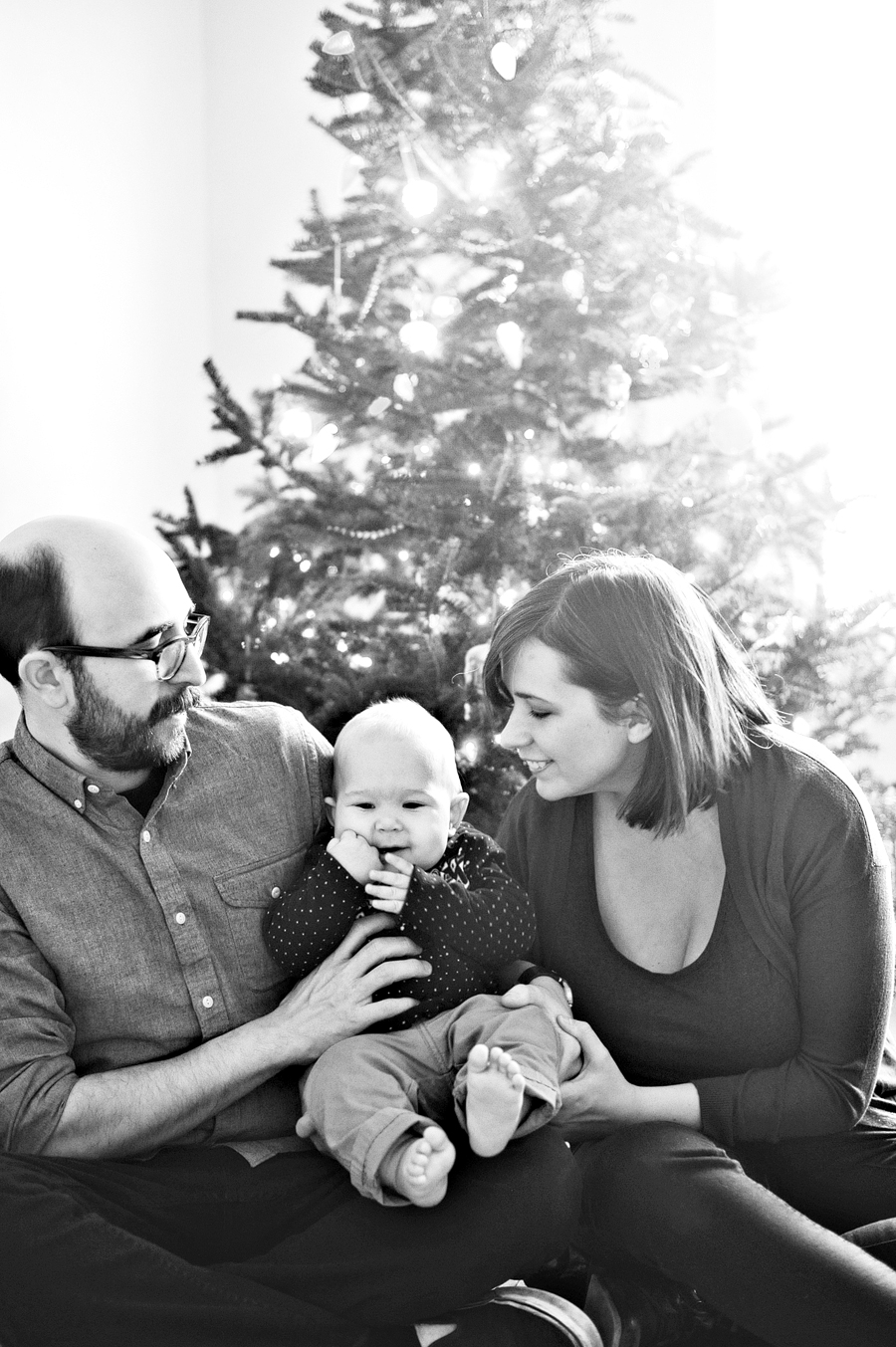 christmas baby session in maine