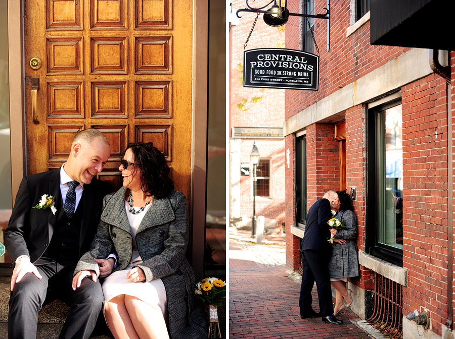 downtown portland elopement